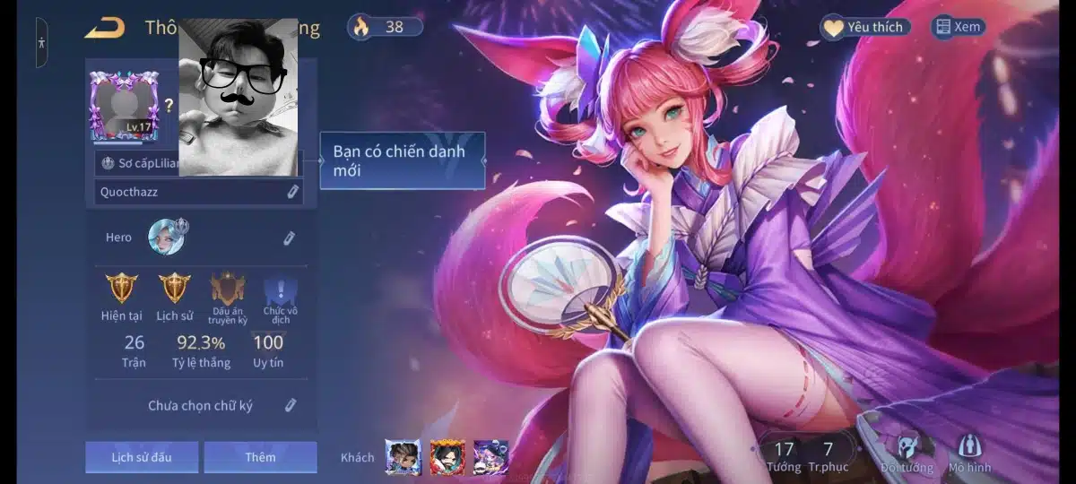 Acc liên quân cộng đồng vip