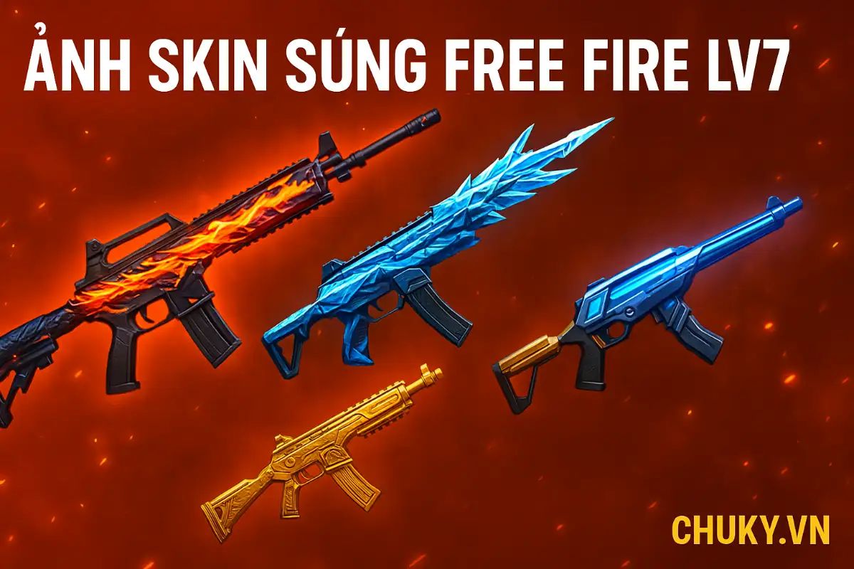 Ảnh Skin Súng Free Fire Lv7