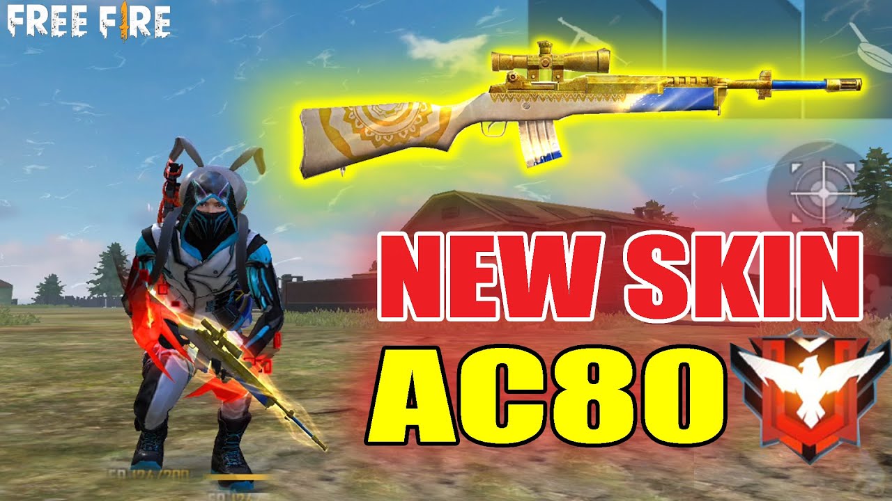 Ảnh Skin Súng Nâng Cấp AC80 Free Fire