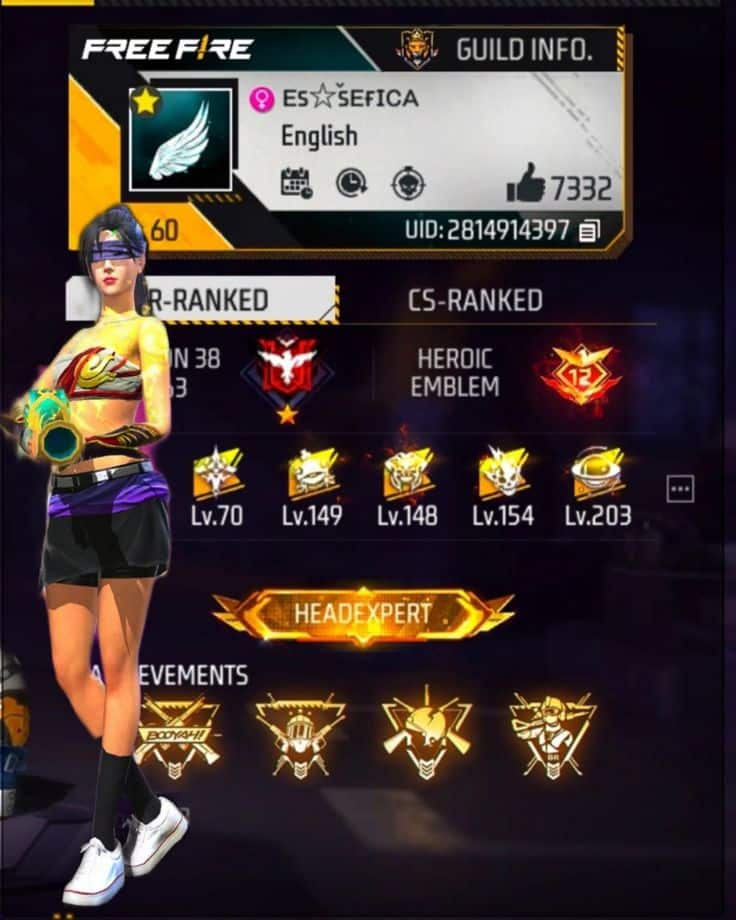 Ảnh acc ff rank thách đấu