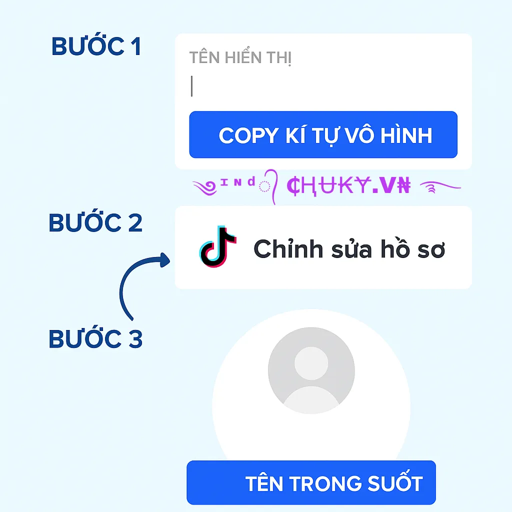 Các bước làm Avatar tiktok trong suốt