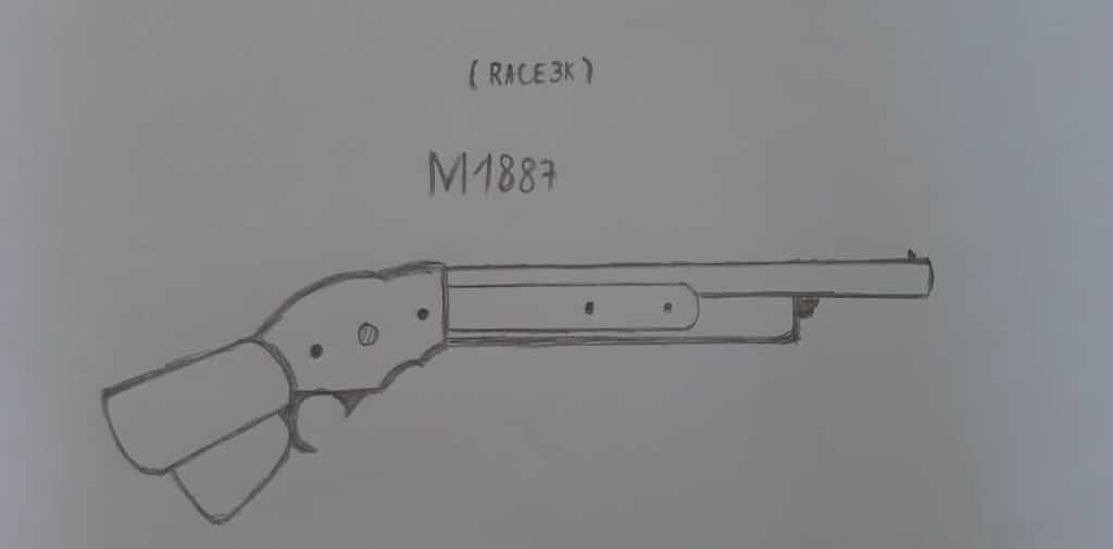 Hình Vẽ Súng Free Fire M1887