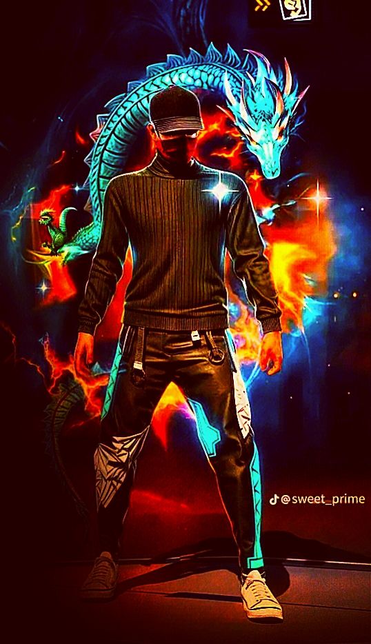 Hình nền free fire 3d ngầu nam