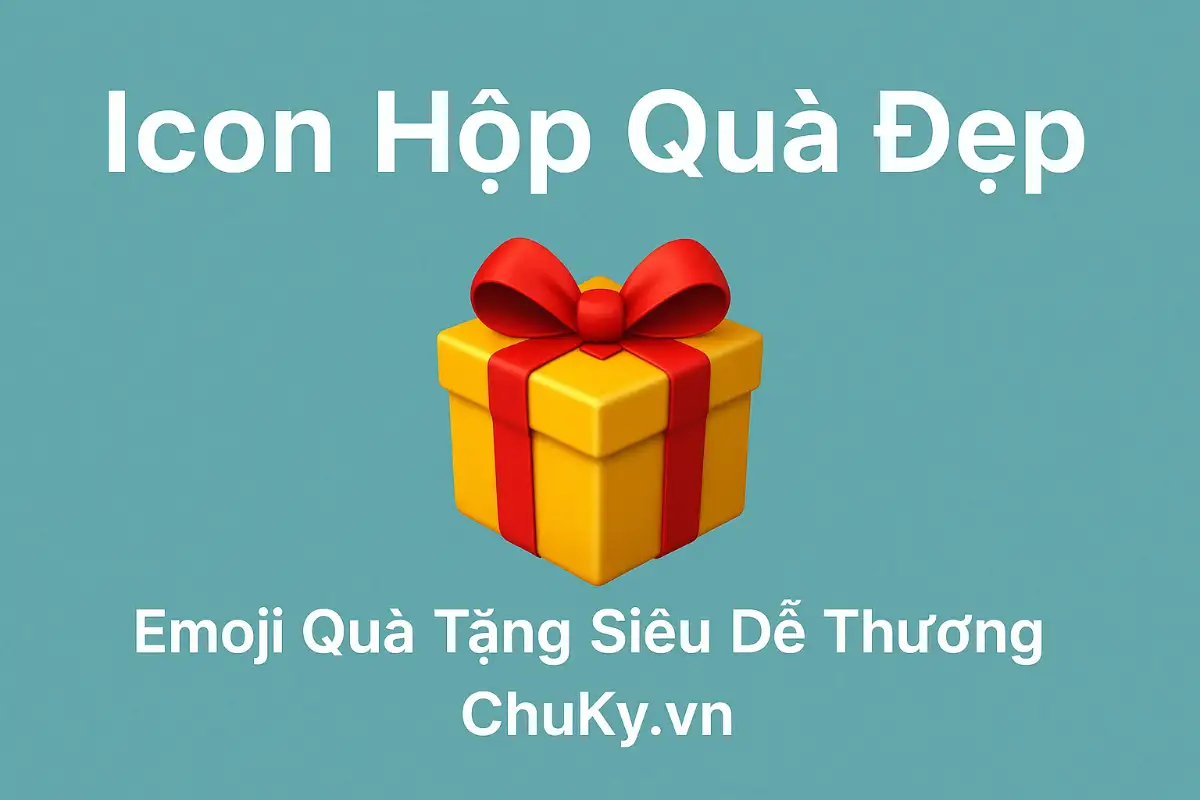 Icon Hộp Quà Đẹp