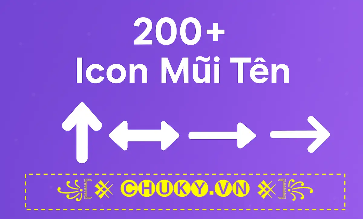 Icon Mũi Tên