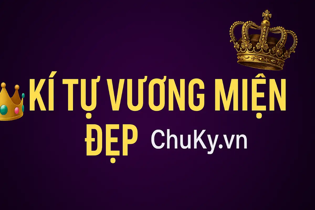 Kí Tự Vương Miện