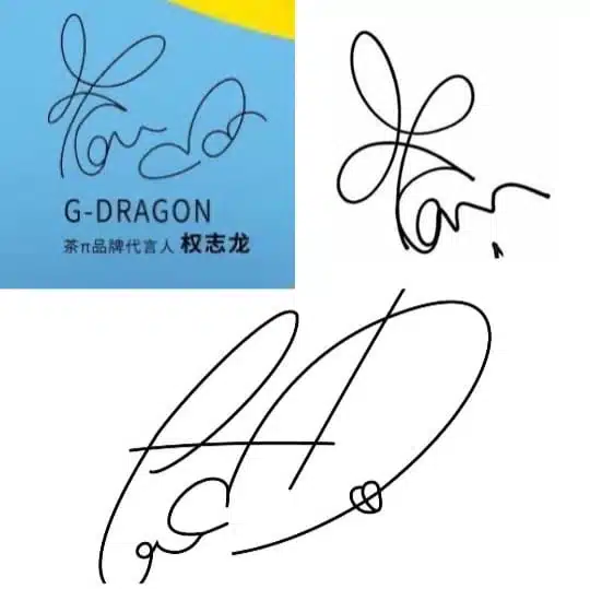 Mẫu Chữ Ký G-Dragon