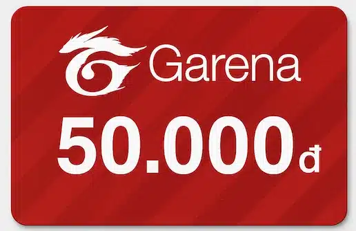 Thẻ Garena 50k