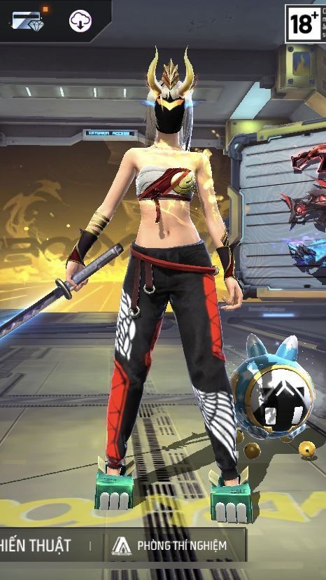 Hình ảnh nhân vật free fire ngầu nữ
