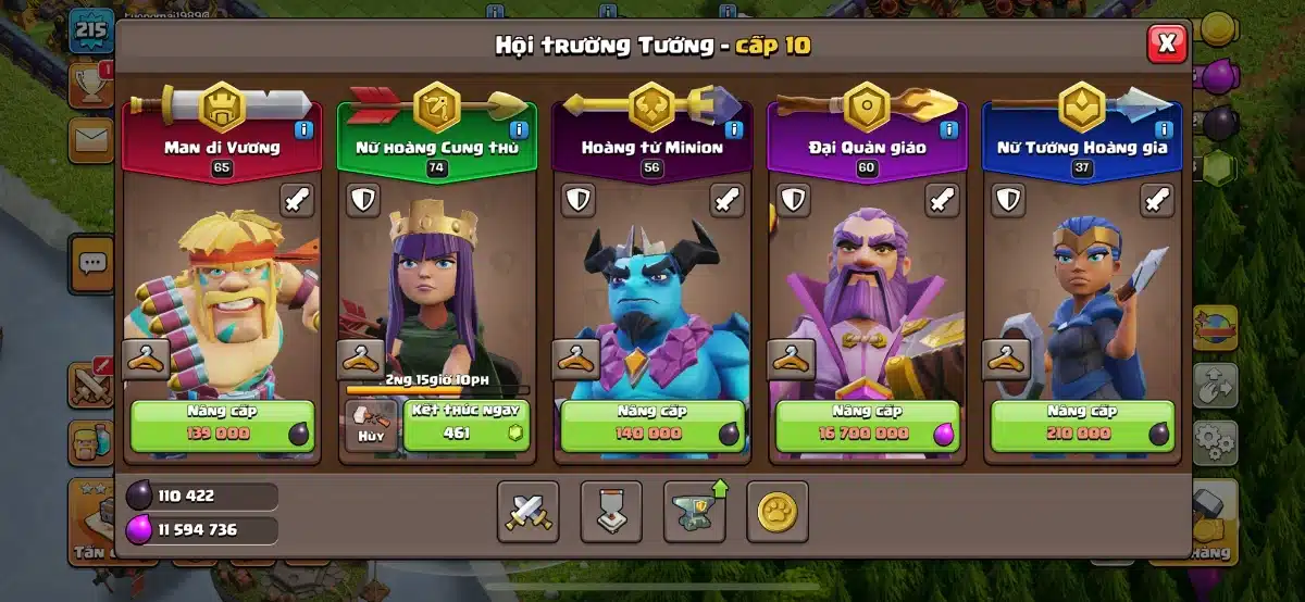 Acc Clash of Clan hall 11