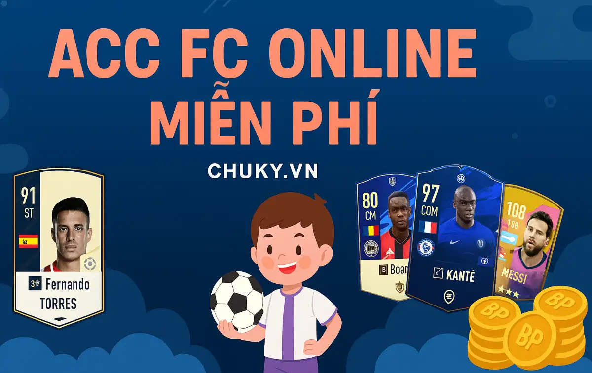 Acc FC Online Miễn Phí
