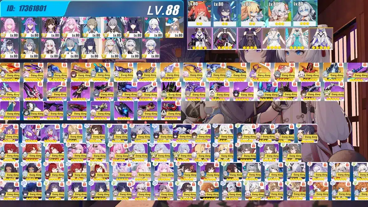 Acc Honkai Impact 3 Lv88