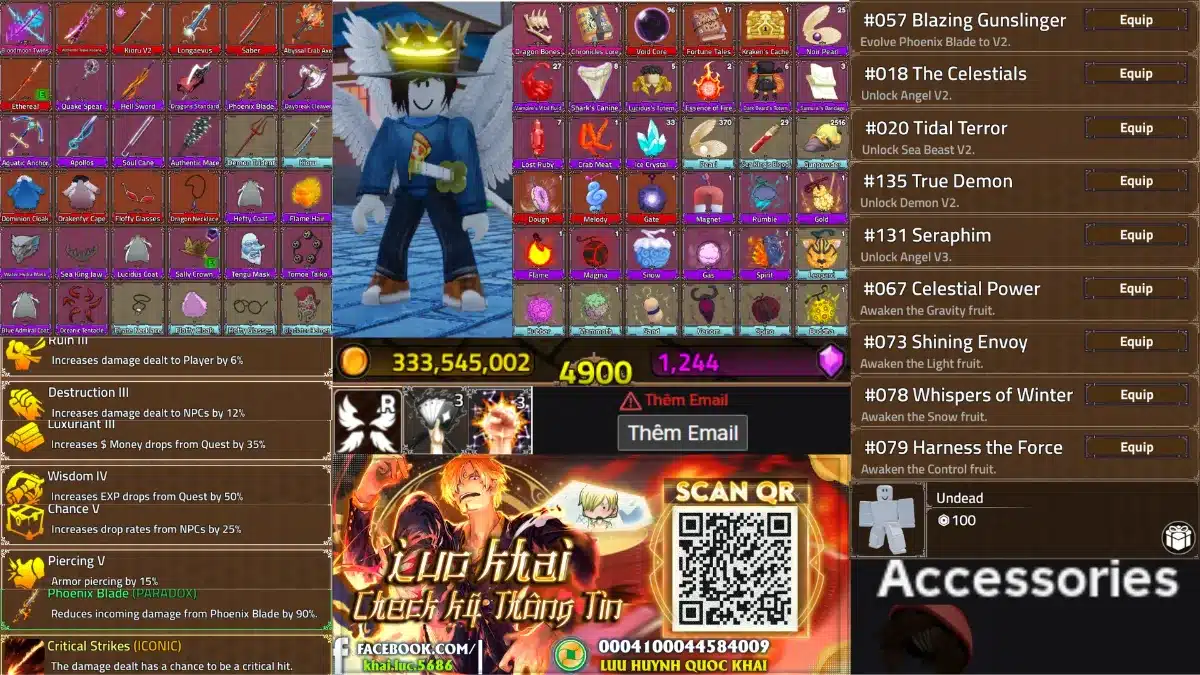 Acc King Legacy Free VIP