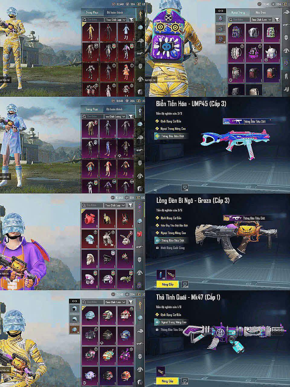Ảnh acc Pubg VIP