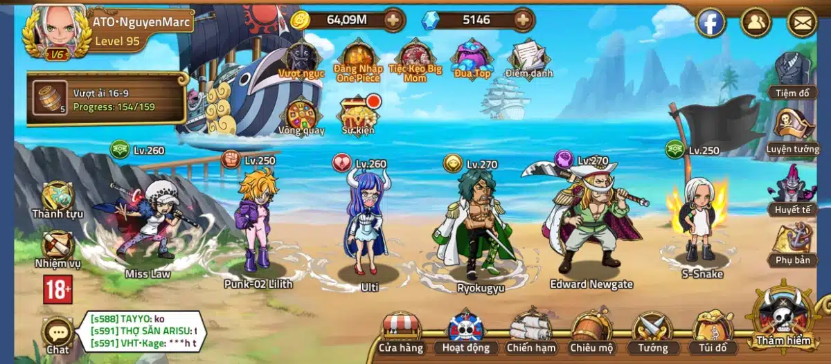 Ảnh shop bán acc HTHT uy tín 20k