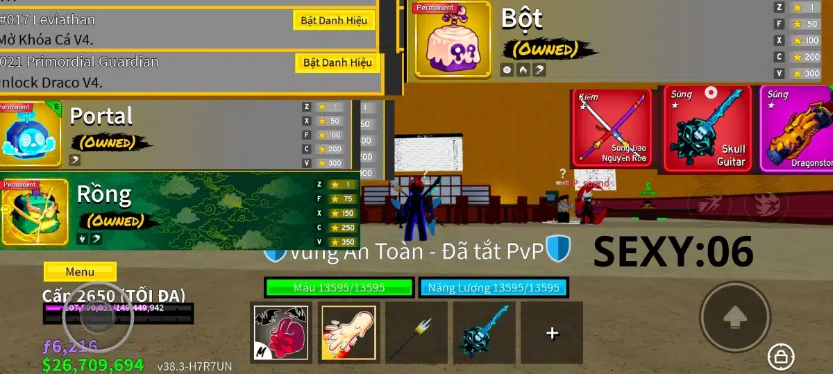 Ảnh show acc Roblox Lv Max