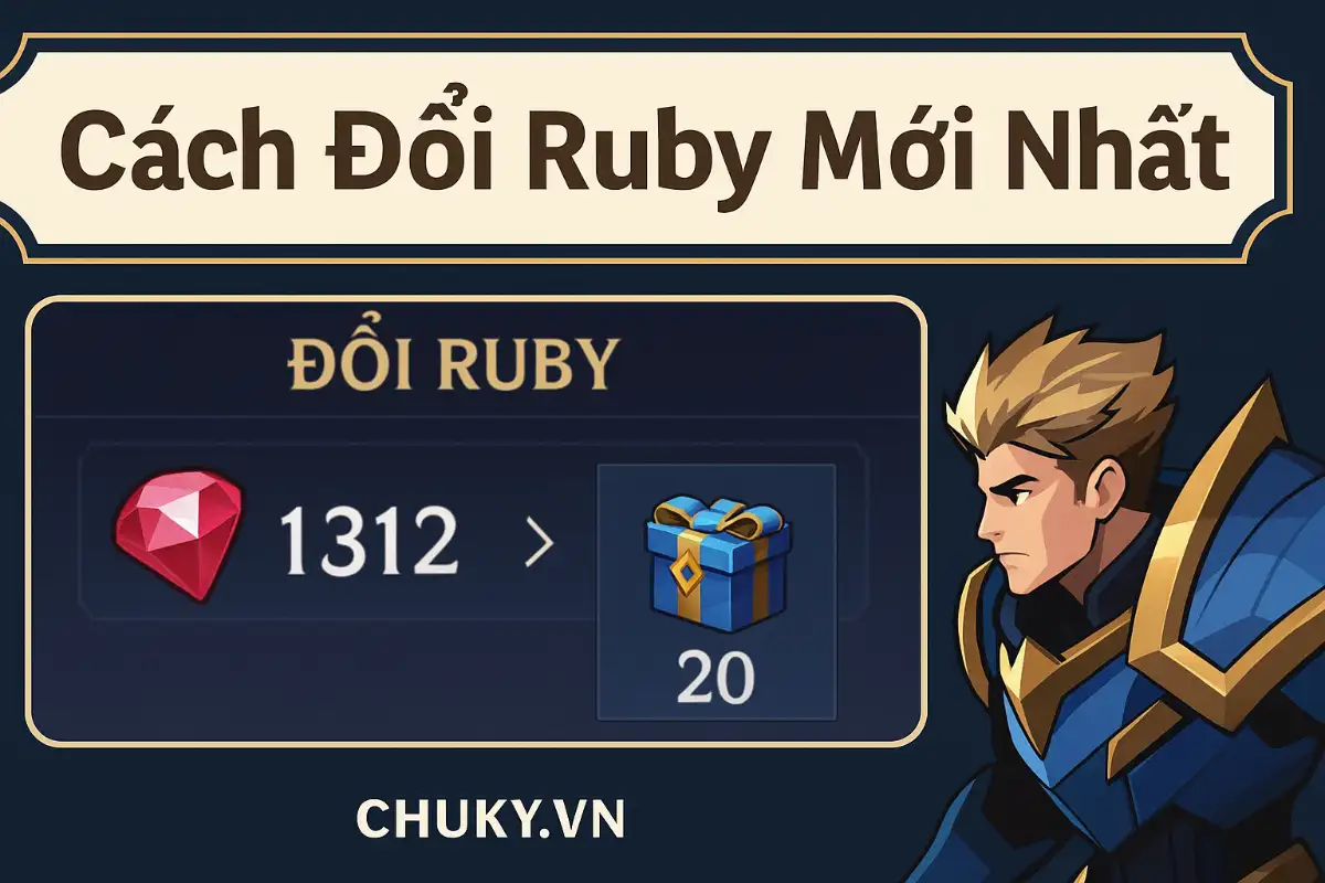 Cách Đổi Ruby