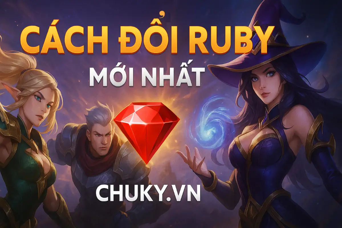 Cách Đổi Ruby