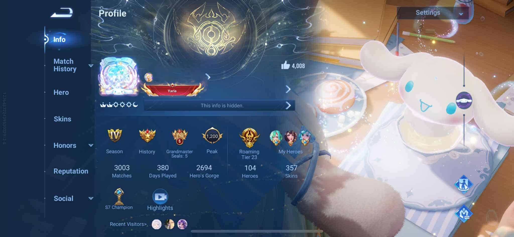 Cho Acc Vương Giả Vinh Diệu Free