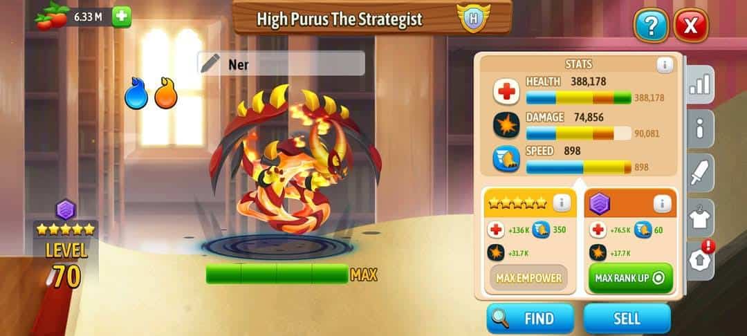 Cho acc Dragon city VIP