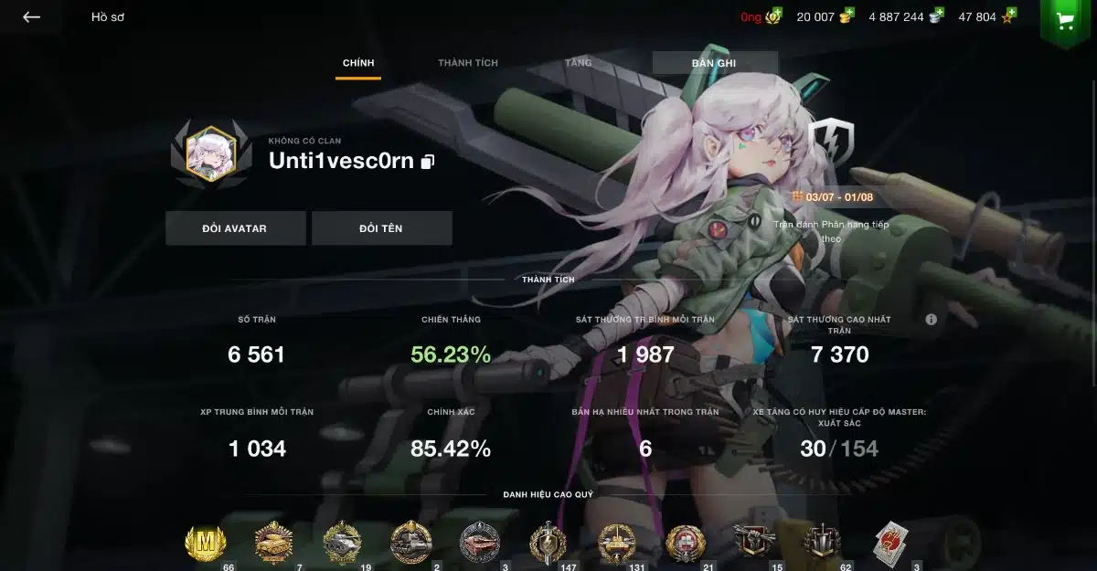 Cho acc World of Tanks Blitz miễn phí