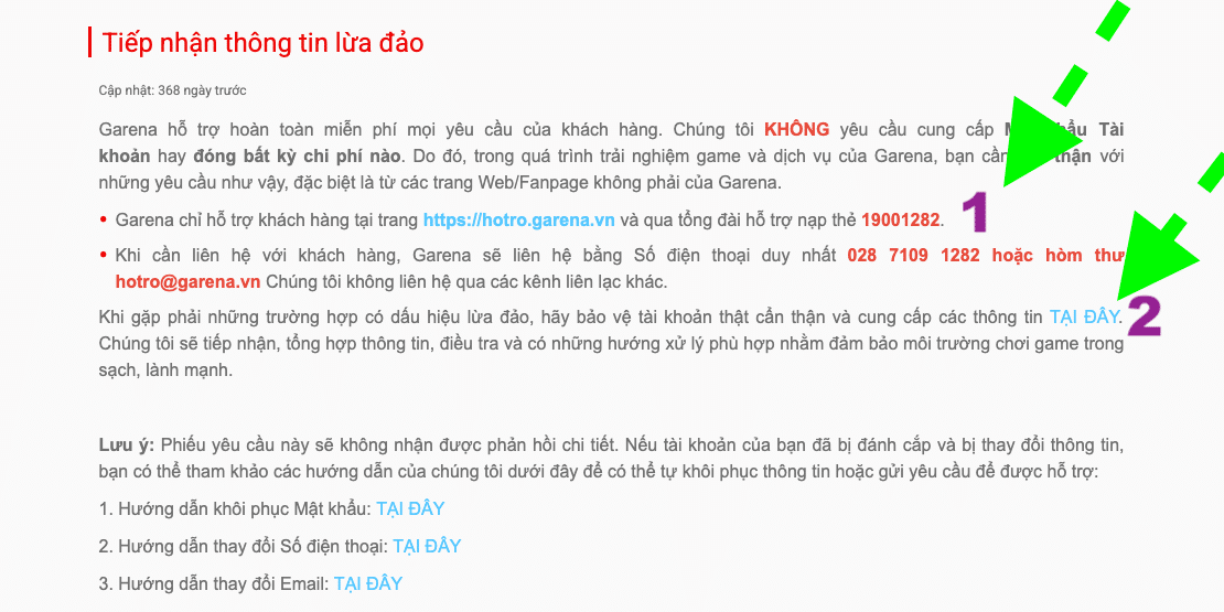 Chọn tiếp mục TẠI ĐÂY để đăng nhập vào game