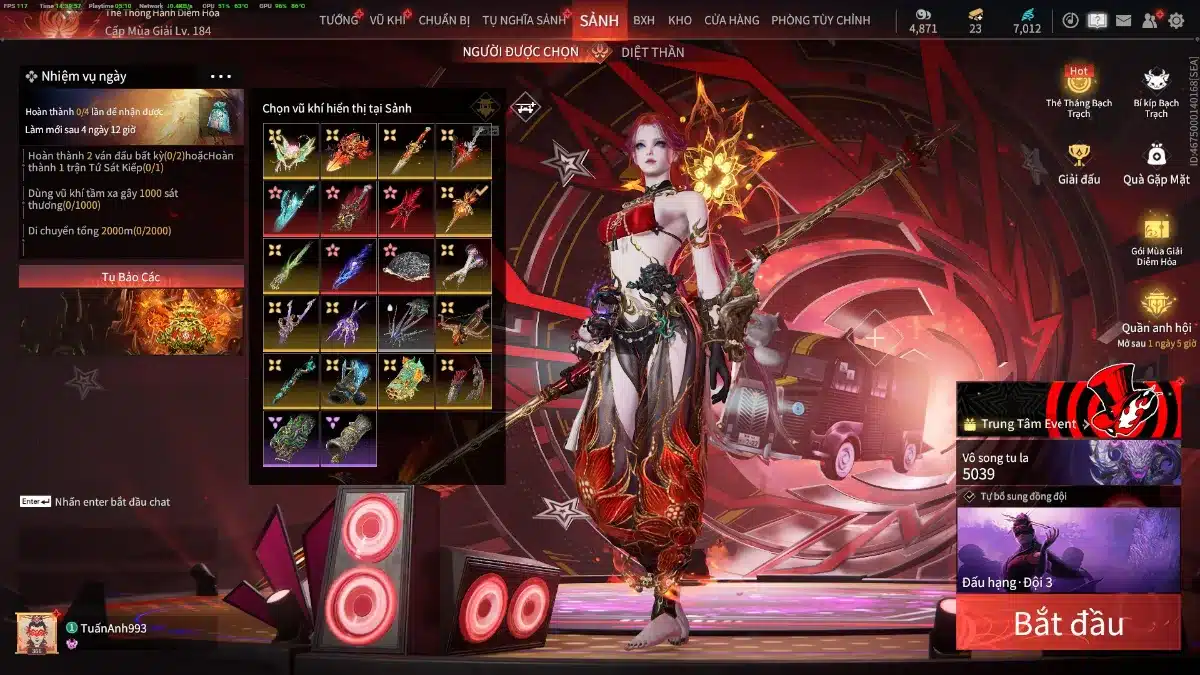 Giá bán acc Naraka Bladepoint rẻ, uy tín