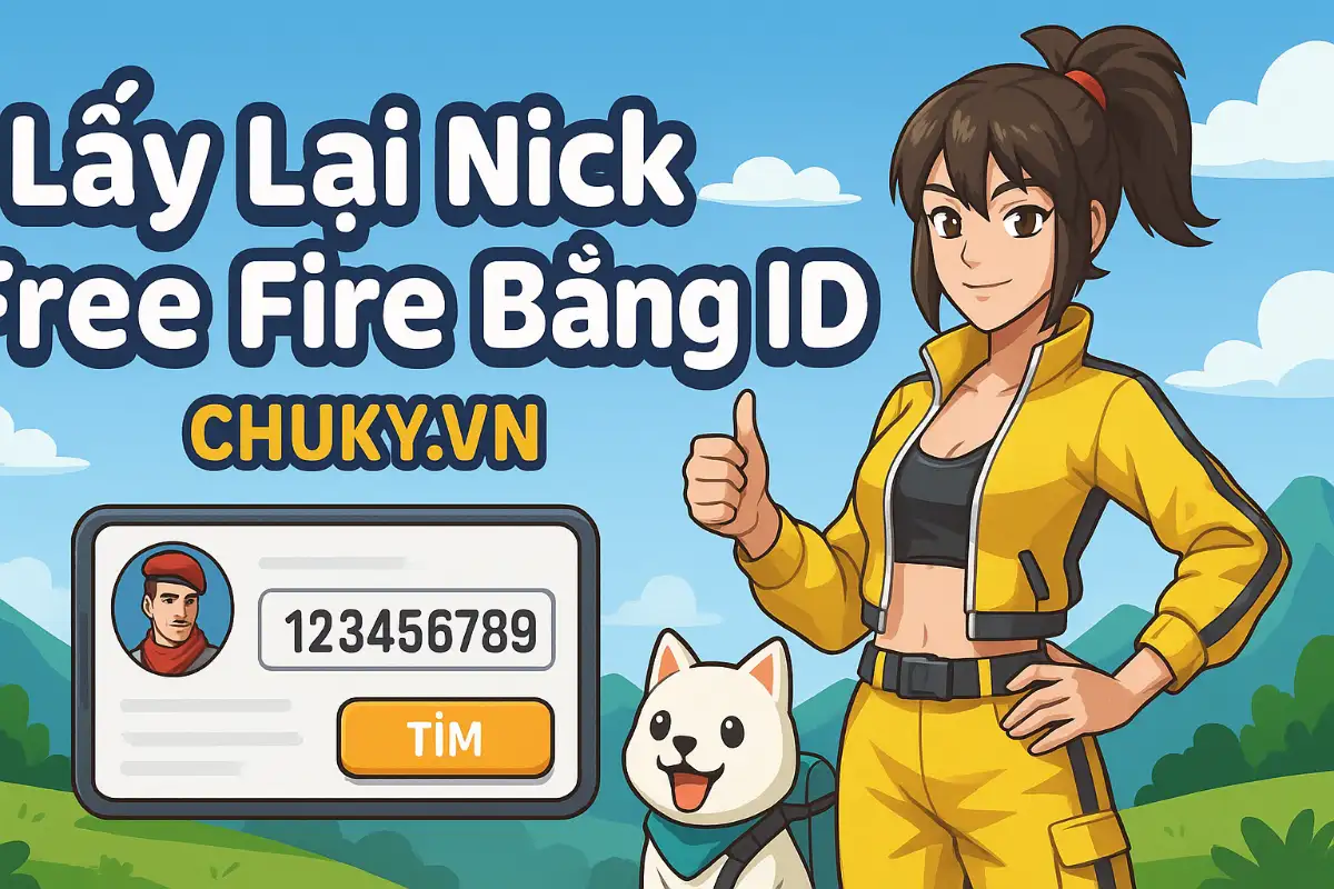Lấy Lại Nick Free Fire Bằng ID Và Tên