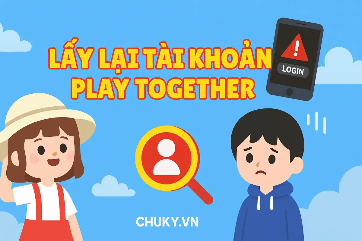 Lấy Lại Tài Khoản Play Together