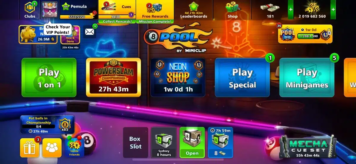 Mua Bán Acc 8 Ball Pool