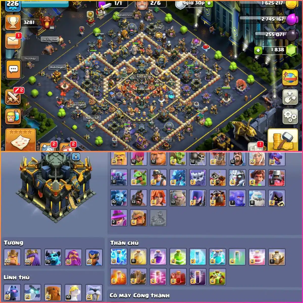 Shop Acc COC Giá Rẻ