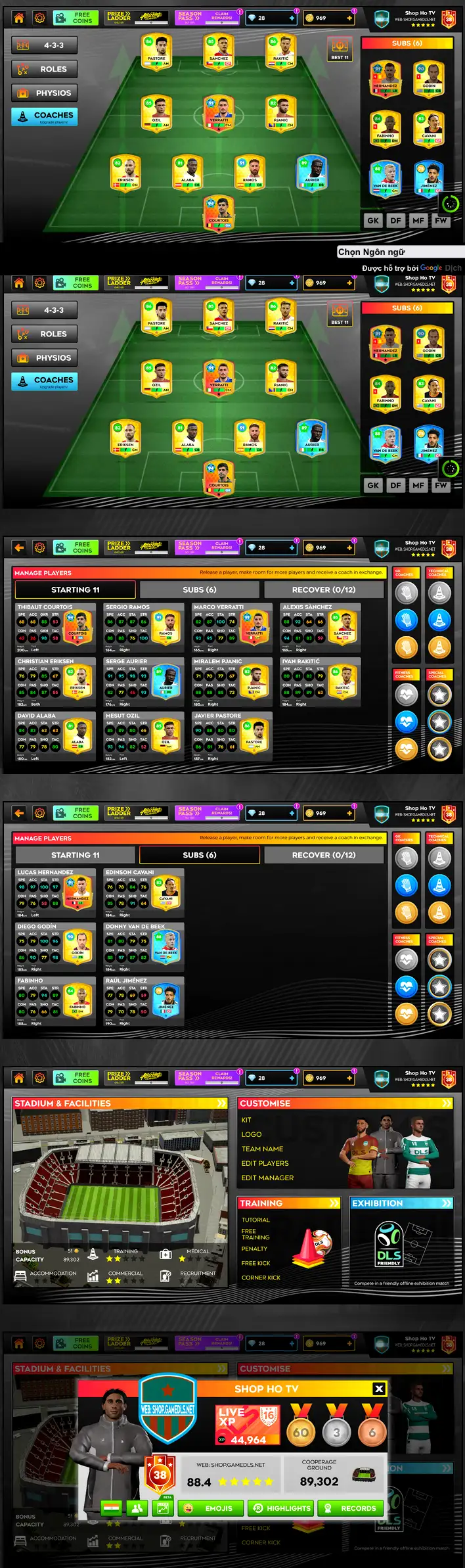 Shop Acc DLS uy tín giá rẻ