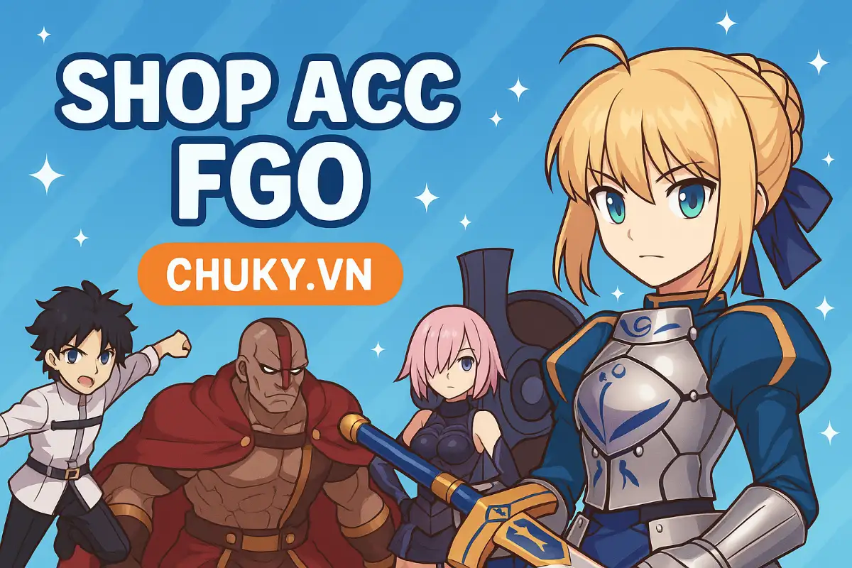 Shop Acc FGO, Acc Fate Grand Order