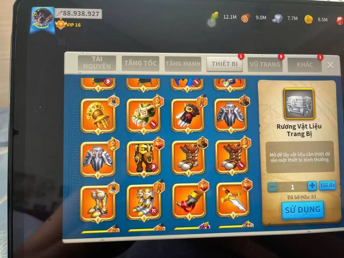 Shop Acc Rise Of Kingdom