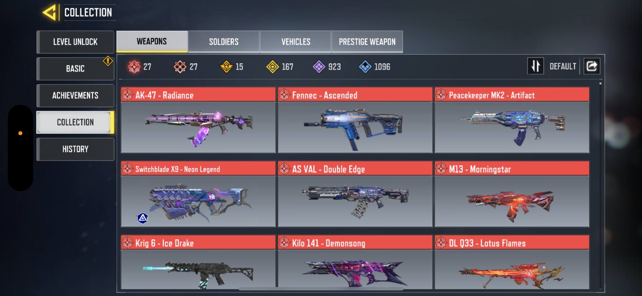 Shop Bán Acc Call of Duty Mobile