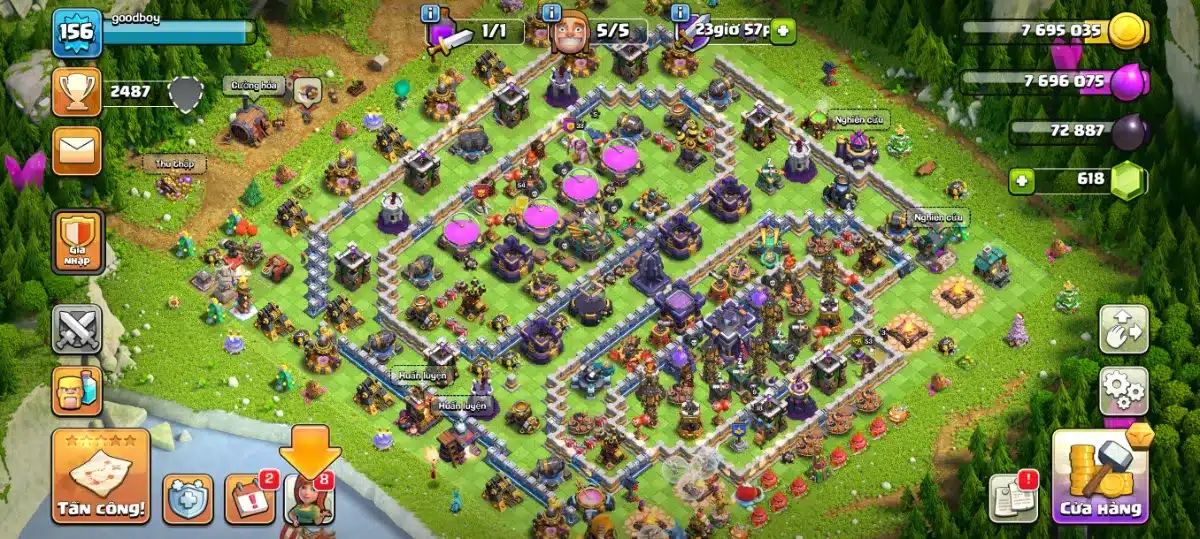 Shop Mua Bán Clash of Clan