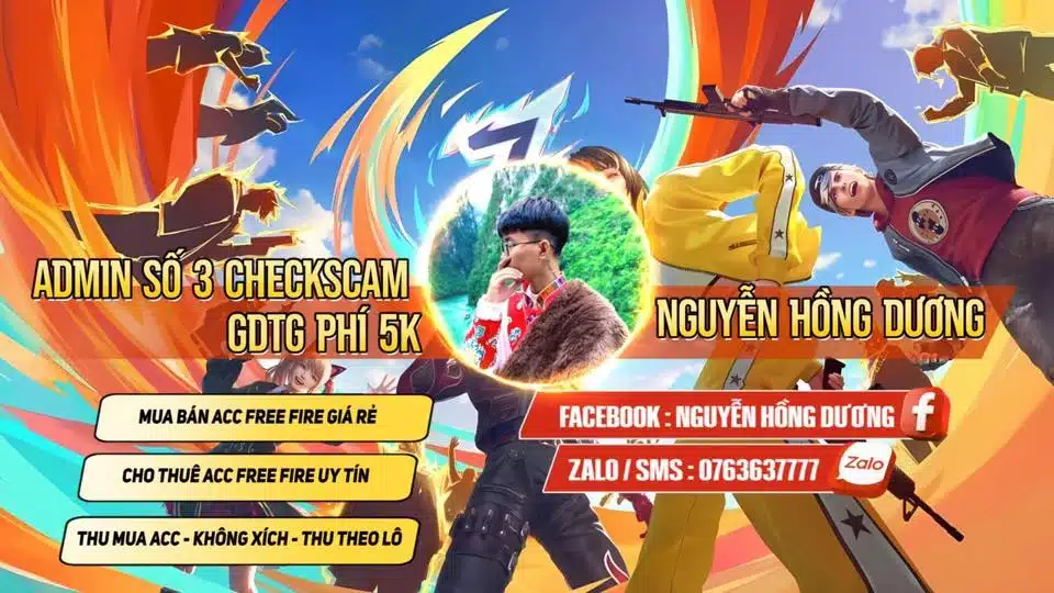 Shop Mua Bán, Giao Dịch Acc Free Fire