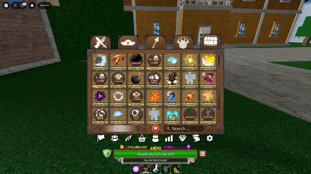 Shop bán Acc King Legacy 50k