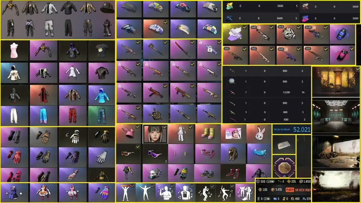 Shop bán acc Pubg Mobile VIP