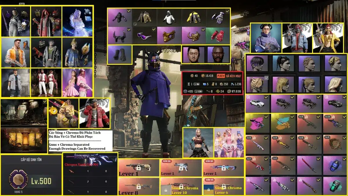 Shop bán acc Pubg Mobile uy tín