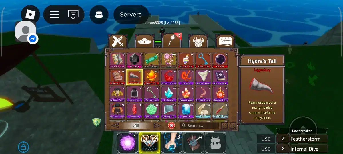 Tặng acc Roblox King Legacy