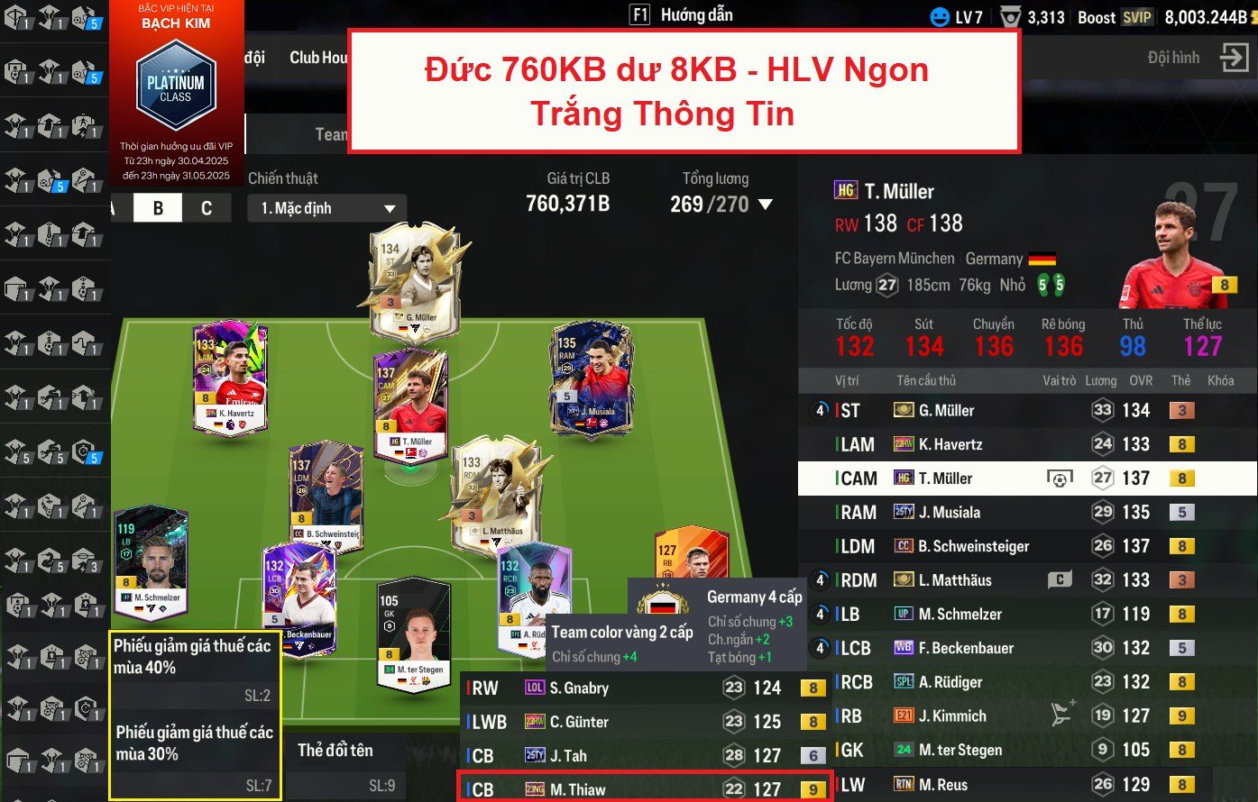 Tặng acc fifa mobile trắng thông tin