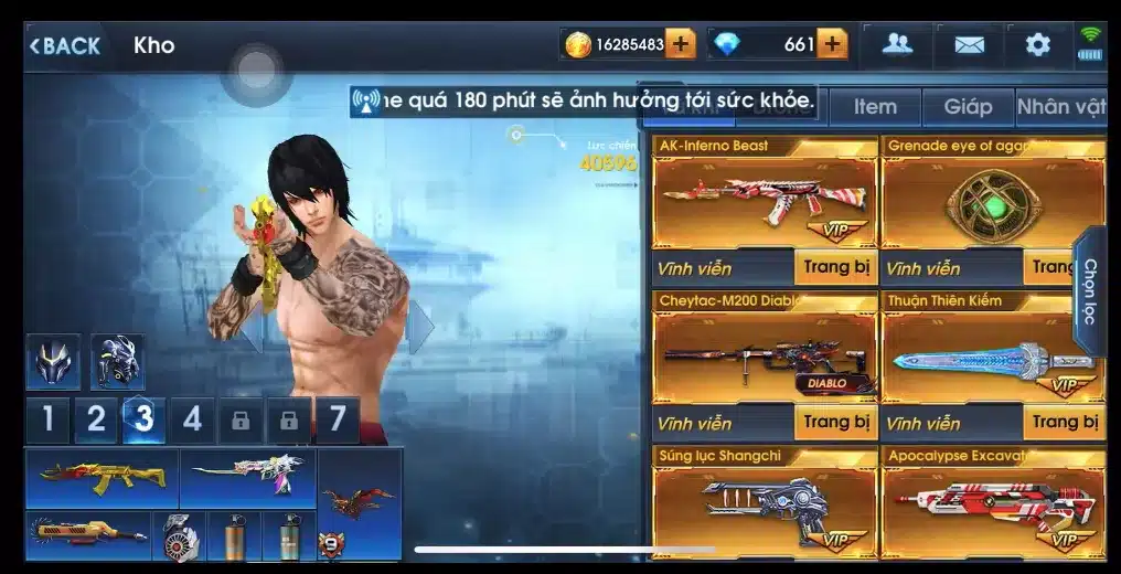 Tặng nick phục kích vip