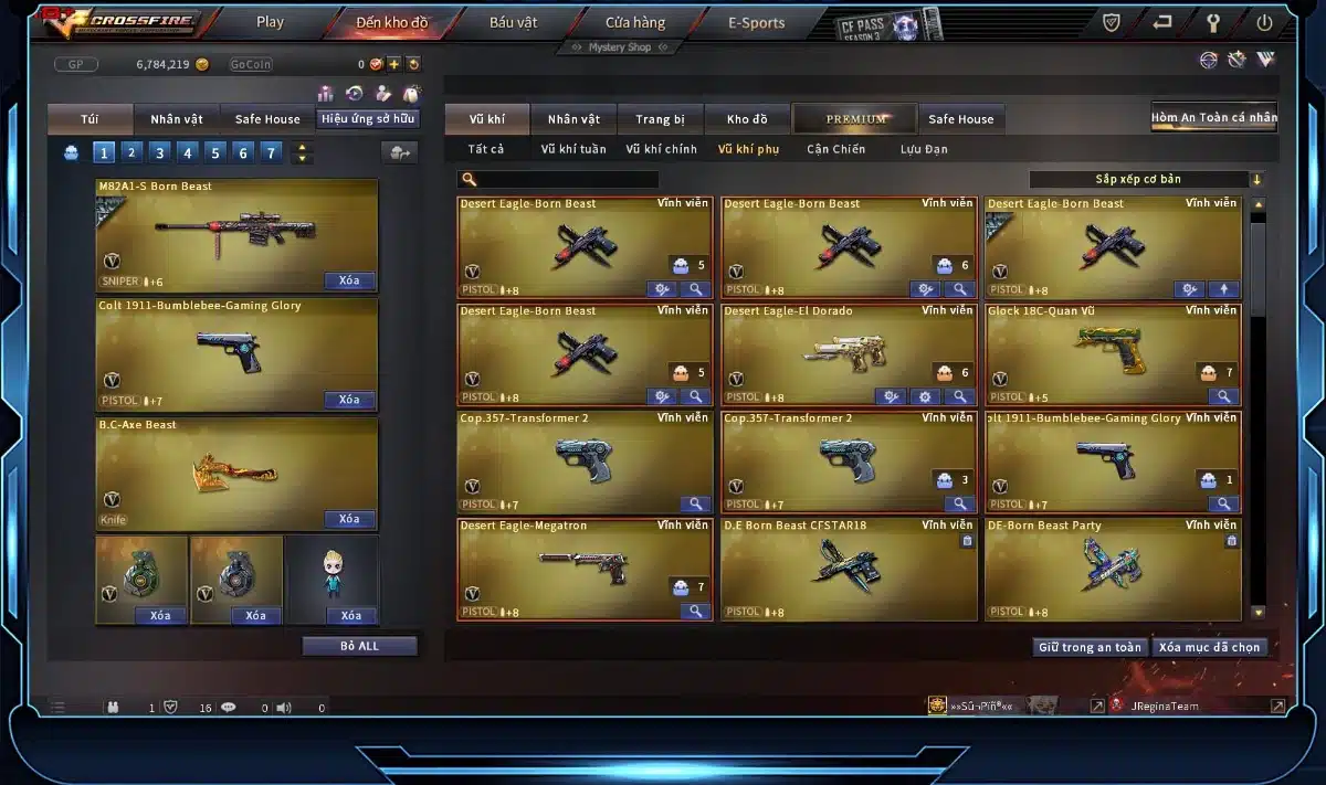 shop cho thuê acc đột kích uy tín