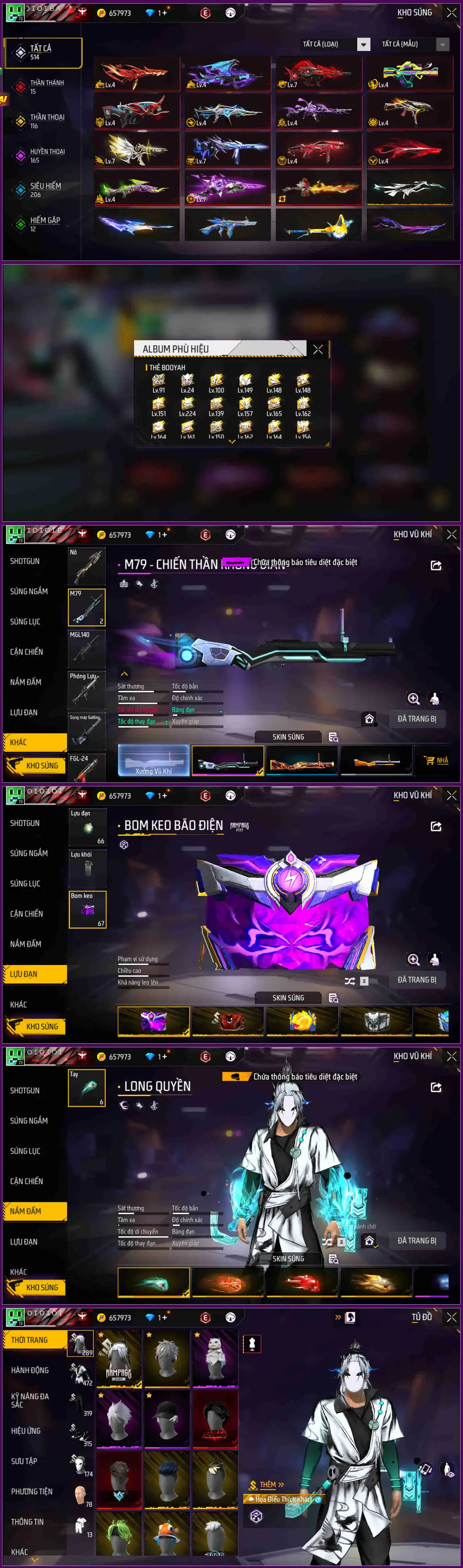 Ảnh Shop Bán Acc Free Fire 20k