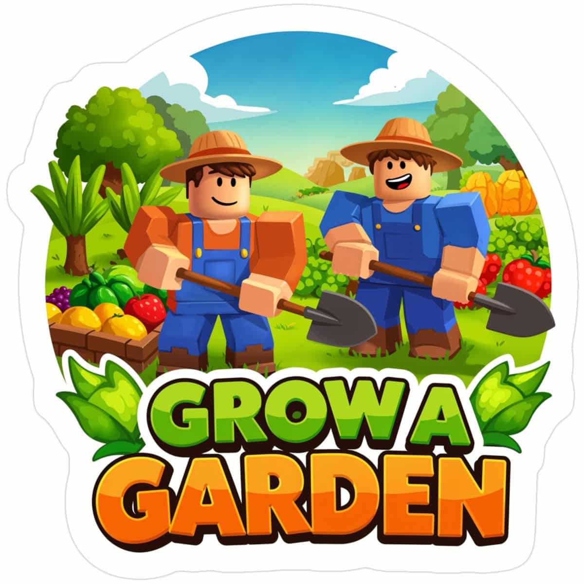 Avatar Grow A Garden trồng một khu vườn cực đẹp