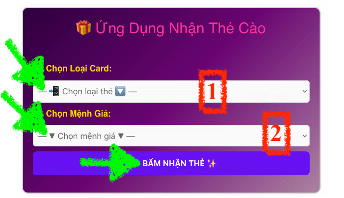 Cách Nhận Thẻ Zing free