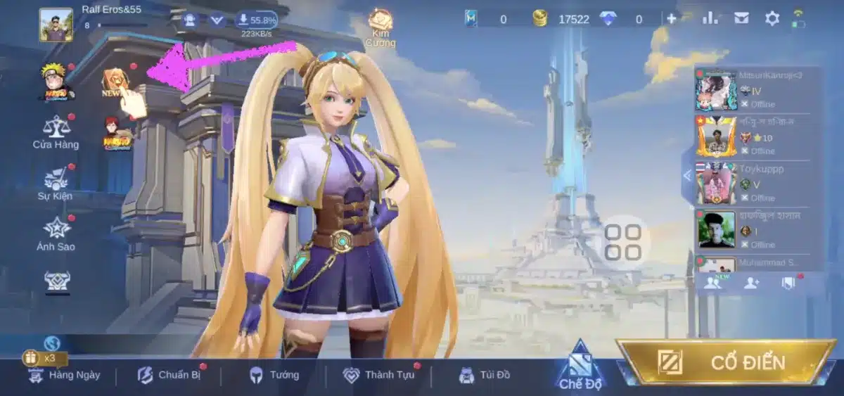 Cách tạo tài khoản Moonton trong Mobile Legends