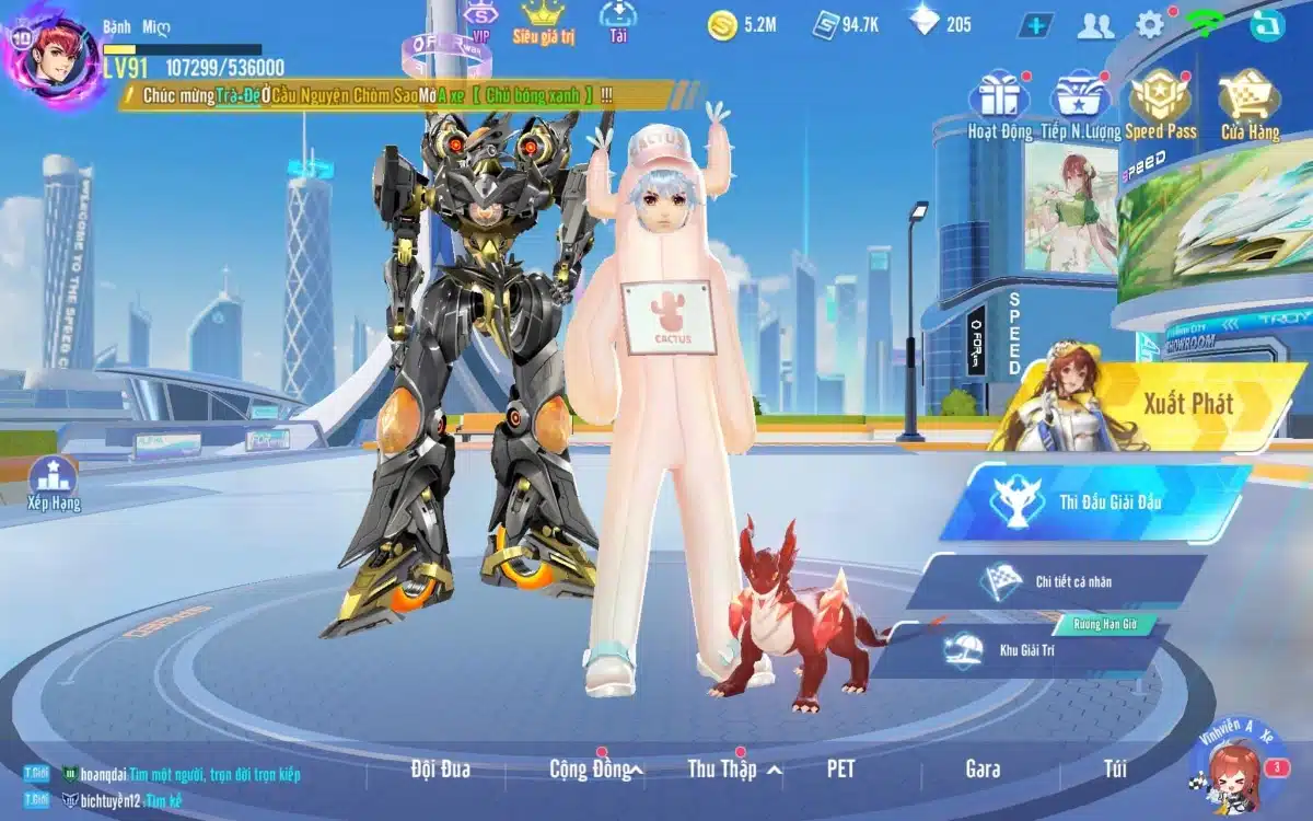 Cho acc zing speed mobile miễn phí vip