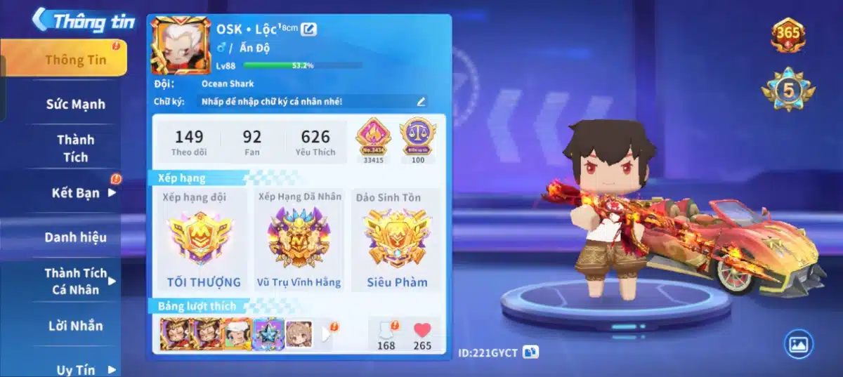 Cho nick mini world vip free